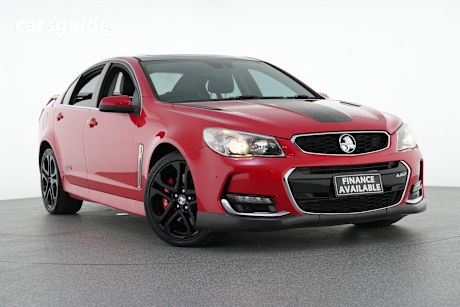 Red 2015 Holden Commodore Sedan Ss-V Redline
