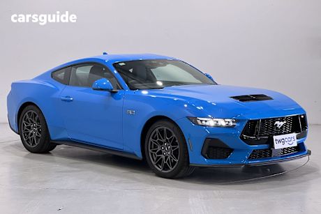 Blue 2024 Ford Mustang Fastback Gt 5.0 V8