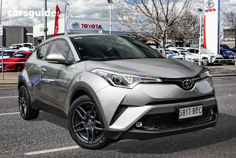Silver 2017 Toyota C-HR Wagon (Awd)