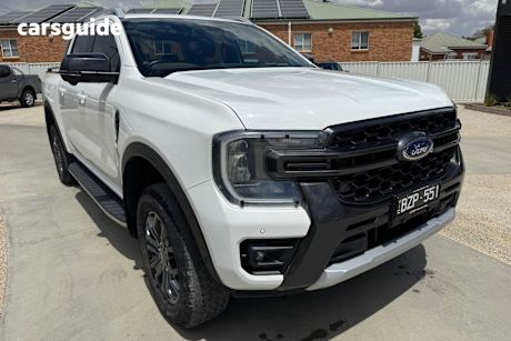 White 2022 Ford Ranger Double Cab Pick Up Wildtrak 3.0 (4X4)