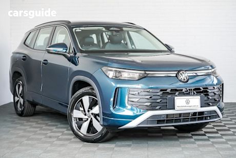 Blue 2025 Volkswagen Tayron Wagon 110Tsi Life