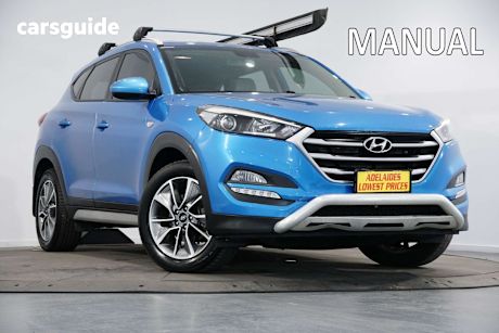 Blue 2017 Hyundai Tucson Wagon Active X (Fwd)