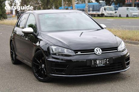 Black 2015 Volkswagen Golf Hatchback R