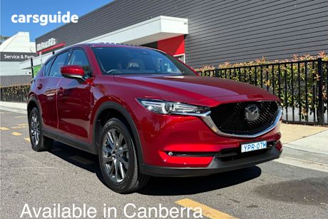 Red 2021 Mazda CX-5 Wagon Akera Turbo (Awd)