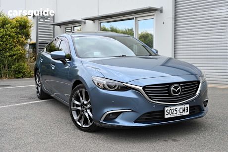 Blue 2016 Mazda 6 Sedan Atenza