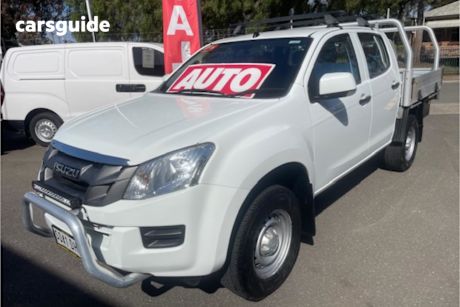 White 2016 Isuzu D-MAX Crew Cab Chassis Sx Hi-Ride (4X2)