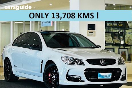 White 2017 Holden Commodore Sedan Ss-V Redline