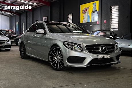 Silver 2016 Mercedes-Benz C250 Sedan