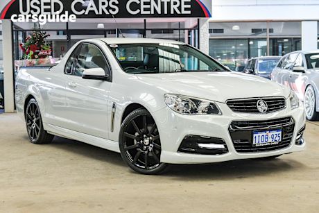White 2015 Holden UTE Utility Sv6