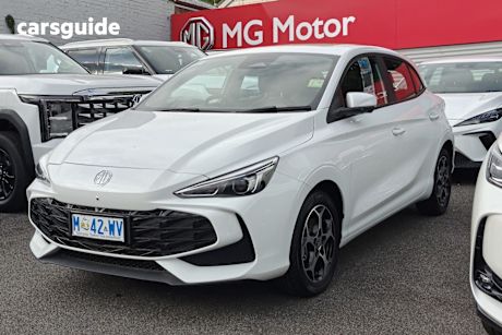 White 2024 MG MG3 Hatchback Essence Hybrid+