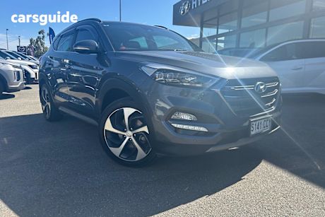 Grey 2018 Hyundai Tucson Wagon Highlander (Awd)