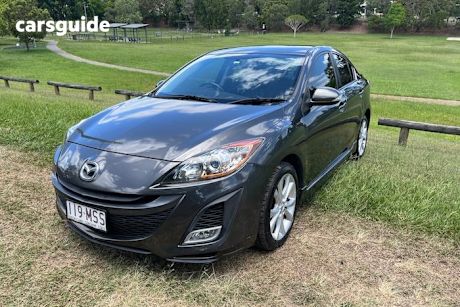 Silver 2009 Mazda 3 Sedan Sp25