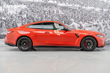 Red 2022 BMW M4 Coupe Competition