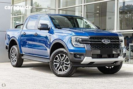 Blue 2025 Ford Ranger Double Cab Pick Up Sport 2.0 (4X4)