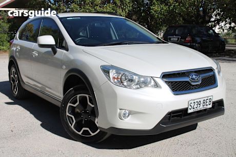 White 2014 Subaru XV Wagon 2.0I
