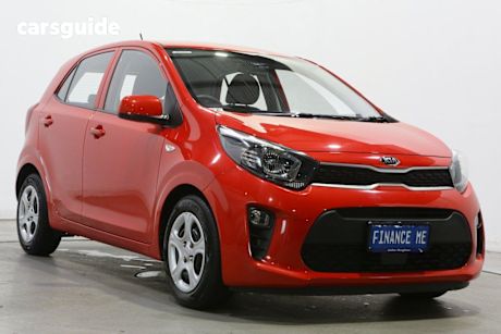 Red 2018 Kia Picanto Hatchback S (Aeb)