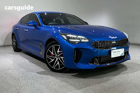 Blue 2022 Kia Stinger Sedan 330S