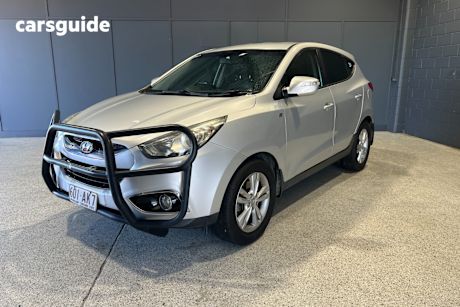 Silver 2013 Hyundai IX35 Wagon Se (Fwd)