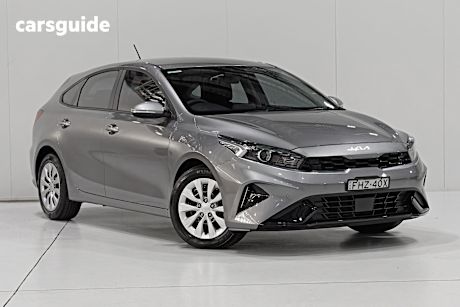 Silver 2024 Kia Cerato Hatchback S