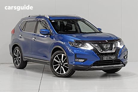 Blue 2018 Nissan X-Trail Wagon Ti (4Wd)