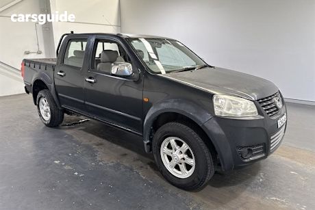 Black 2013 Great Wall V200 Dual Cab Utility (4X2)