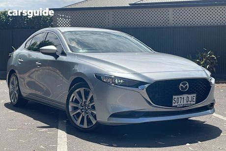 Silver 2020 Mazda 3 Sedan G20 Touring
