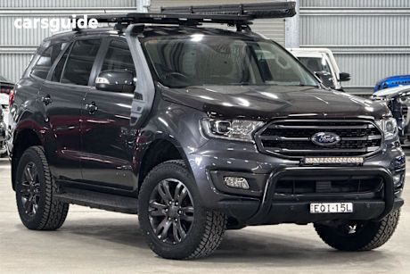 Grey 2021 Ford Everest Wagon Trend (4Wd)