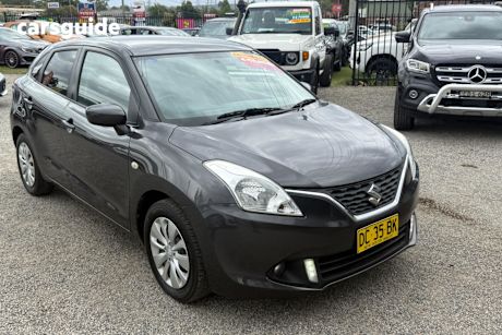 Grey 2017 Suzuki Baleno Hatchback Gl