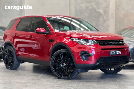 Red 2016 Land Rover Discovery Sport Wagon Td4 180 Se 5 Seat