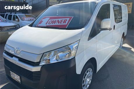 White 2020 Toyota HiAce Van Lwb Gl (Colours)