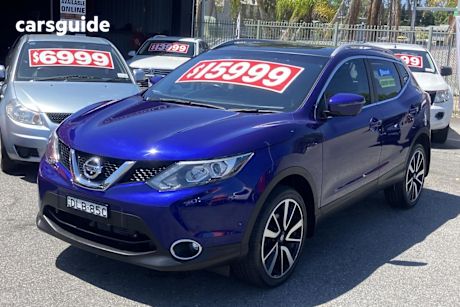 Blue 2016 Nissan Qashqai Wagon Ti (4X2)