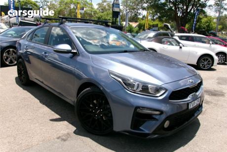 Blue 2020 Kia Cerato Sedan S