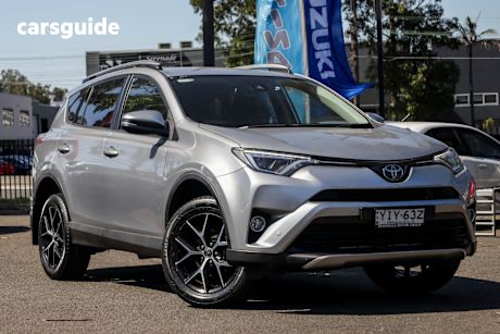 Silver 2018 Toyota RAV4 Wagon Gxl (2Wd)