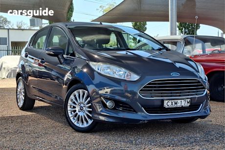 Grey 2014 Ford Fiesta Hatchback Sport