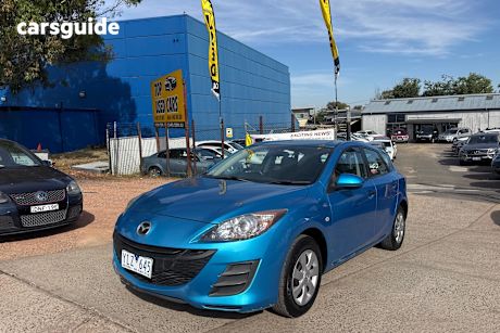 Blue 2011 Mazda 3 Hatchback Neo