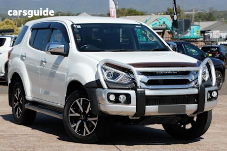 White 2019 Isuzu MU-X Wagon Ls-U (4X4)