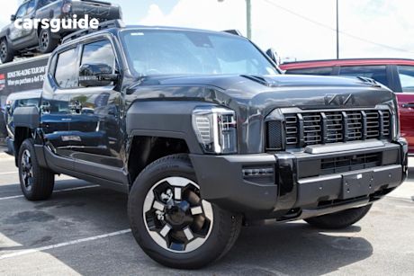 Grey 2025 Kia Tasman Double Cab Pick Up X-Line (4X4) (0.9T) Bdy Fender