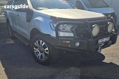 Silver 2017 Ford Ranger Dual Cab Utility Xlt 3.2 (4X4)