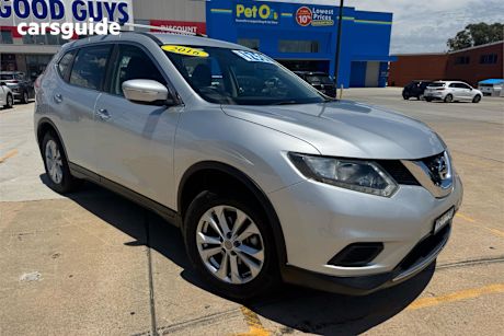 Silver 2016 Nissan X-Trail Wagon St (Fwd)