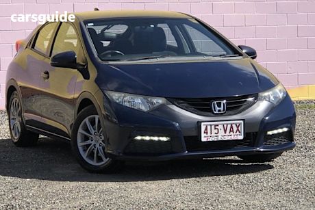 Blue 2014 Honda Civic Hatchback Vti-S