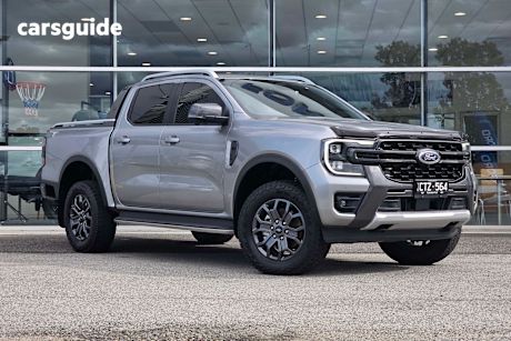 Silver 2023 Ford Ranger Double Cab Pick Up Wildtrak 3.0 (4X4)