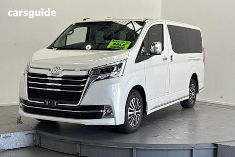 White 2022 Toyota Granvia Wagon Standard (8 Seats)