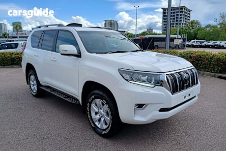 White 2023 Toyota Landcruiser Prado Wagon Gxl