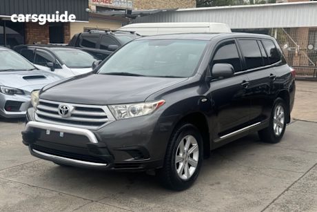 Brown 2011 Toyota Kluger Wagon Kx-R (Fwd) 7 Seat