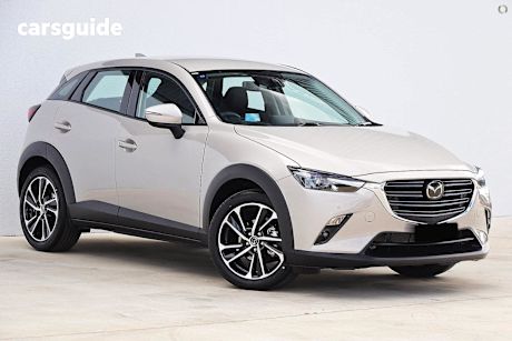 Silver 2025 Mazda CX-3 Wagon G20 Evolve