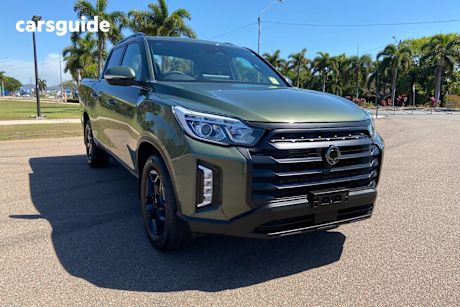 Green 2026 Kgm Musso Xlv Crew Cab Pickup Advance