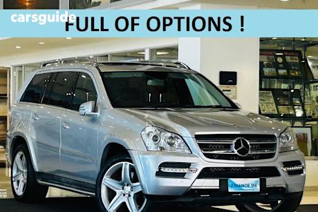Silver 2012 Mercedes-Benz GL350 Wagon Cdi Luxury
