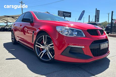 Red 2016 HSV Clubsport Sedan R8 Lsa