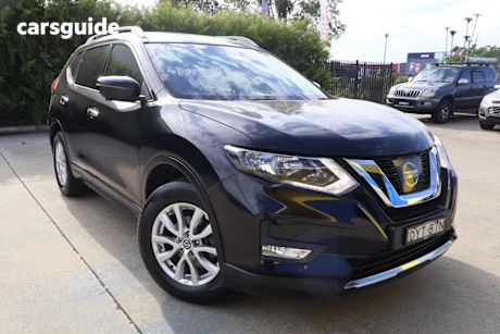 Black 2018 Nissan X-Trail Wagon St-L (2Wd)