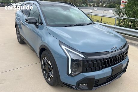 Blue 2025 Kia Sportage Wagon Gt-Line Hev (Awd)